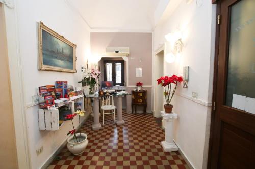 A television and/or entertainment centre at La Zagara B&B
