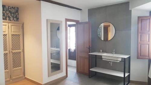 Kúpeľňa v ubytovaní Hostal El Resbalon