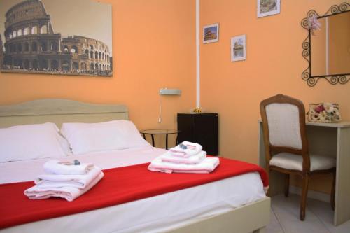 Ліжко або ліжка в номері La Dolce Vita Romana