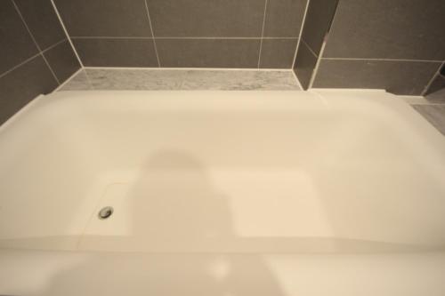 Koupelna v ubytování SOYU Hotel