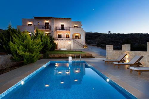Πισίνα στο ή κοντά στο Aeolos Villa