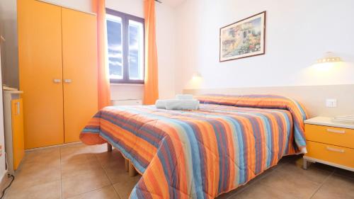 Ένα ή περισσότερα κρεβάτια σε δωμάτιο στο Casa Del Sole Relax Room