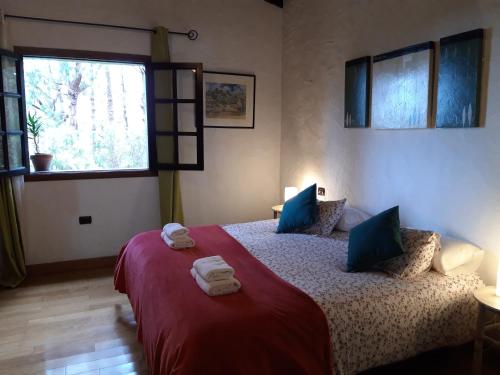 Uma cama ou camas num quarto em Monte frio de Tenerife