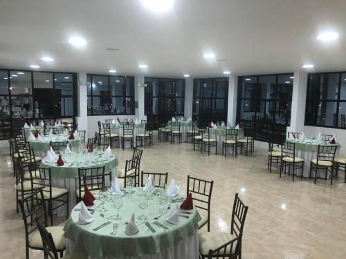 Restaurace v ubytování Hotel La Cultura