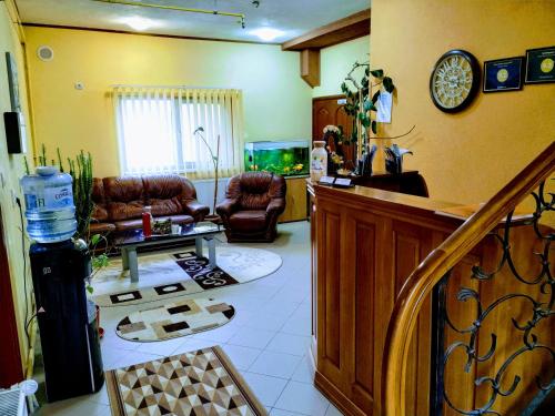 Posezení v ubytování Venesis House