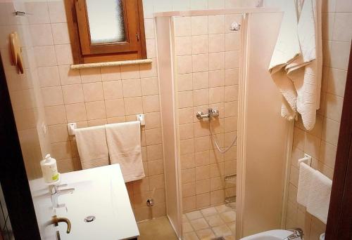 Bilik mandi di B&B di Angela Scotellaro