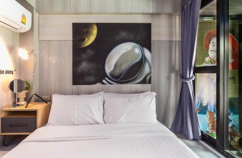Postel nebo postele na pokoji v ubytování Sleep Walker Poshtel