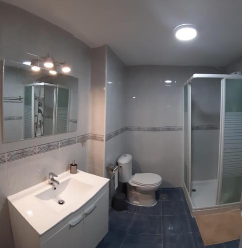 Koupelna v ubytování Apartamento La Malagueña