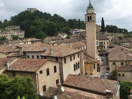 Vista general de Asolo o vista desde el bed & breakfast