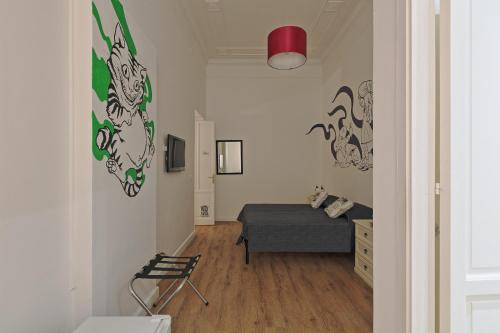 Posezení v ubytování Afea Art & Rooms