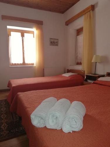 Katil atau katil-katil dalam bilik di Dafni Apartments