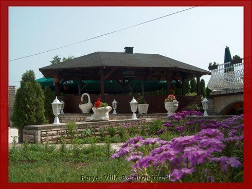 Κήπος έξω από το Royal Villa