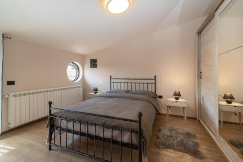 Cama o camas de una habitación en Central point Valjevo