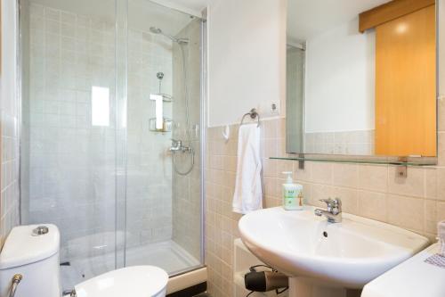 Koupelna v ubytování Luxury Apartment Barcelona