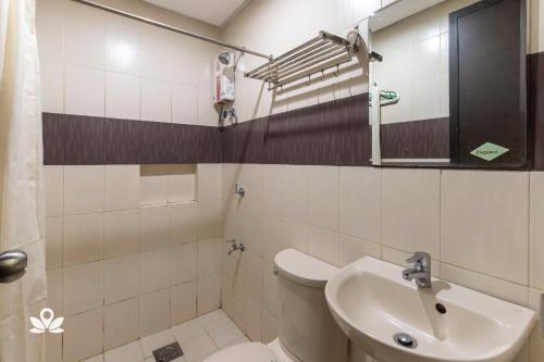 Koupelna v ubytování Orchard Hotel Davao