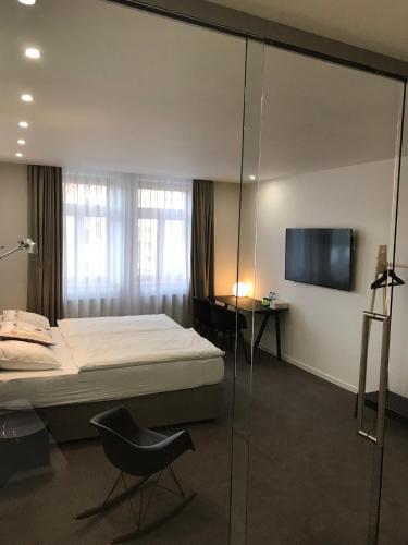 Rozmaryn Hotel B&Bにあるベッド