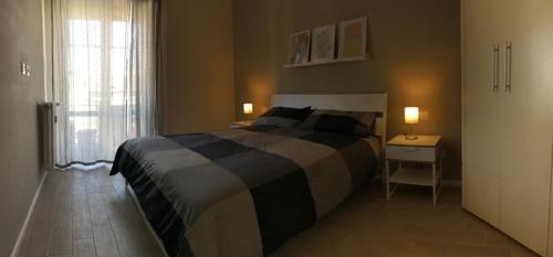 Ένα ή περισσότερα κρεβάτια σε δωμάτιο στο Giuly'S House Cozy & Comfy Apartment in Rome ....Real Rome !!!