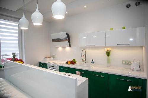 Kuchyňa alebo kuchynka v ubytovaní Royal Apartment in City Centre
