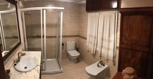 Kylpyhuone majoituspaikassa Villa Albino