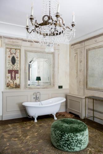 Salle de bains dans l'établissement Oltrarno Splendid