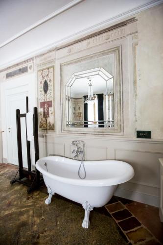 Salle de bains dans l'établissement Oltrarno Splendid