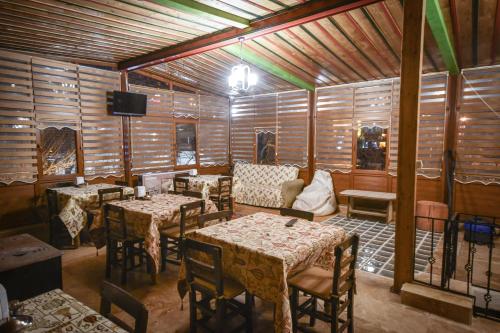 Posezení v ubytování Cappadocia sightseeing Hotel