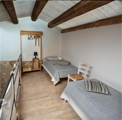Una cama o camas en una habitación de Dimore del Valentino