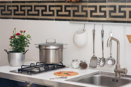 Una cocina o cocineta en Dimore del Valentino