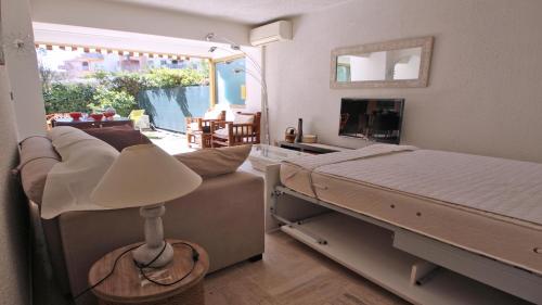 Studio 4 couchages avec jardin proche centre-ville de Sainte-Maxime - Les Terres Marines