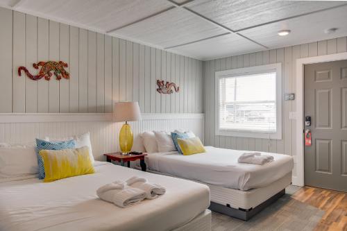 Katil atau katil-katil dalam bilik di See Sea Motel