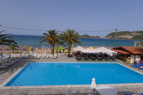 
A view of the pool at Alkyon Beach Hotel or nearby

