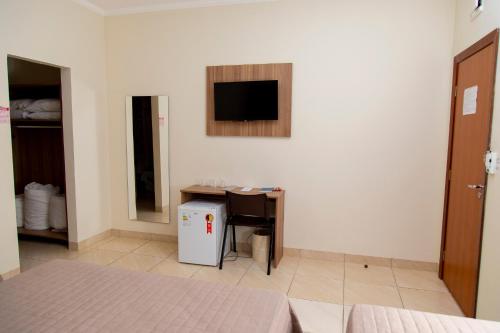Μια τηλεόραση ή/και κέντρο ψυχαγωγίας στο Revitalle Hotel