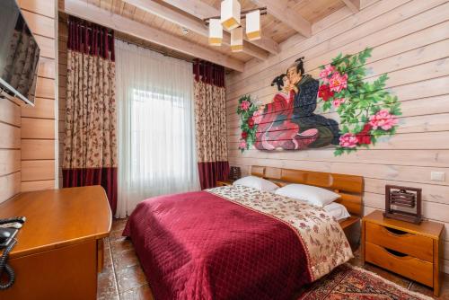 Ліжко або ліжка в номері Brech Resort&Spa