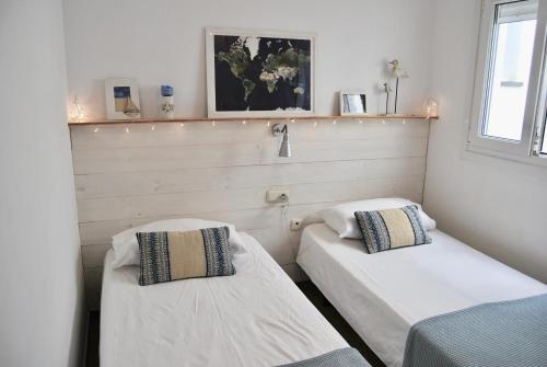 Ένα ή περισσότερα κρεβάτια σε δωμάτιο στο Casa Yerida