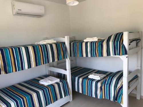 Ένα ή περισσότερα κρεβάτια σε δωμάτιο στο Ventarrón Pueblomio Manantiales