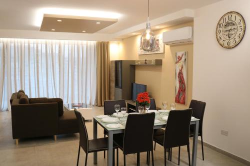 Posezení v ubytování Seaside Apartments