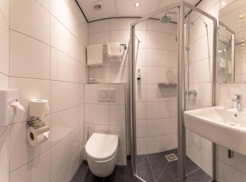 Phòng tắm tại Hotel Cornelisz