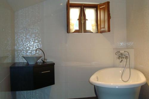 Phòng tắm tại Casa da Trapa