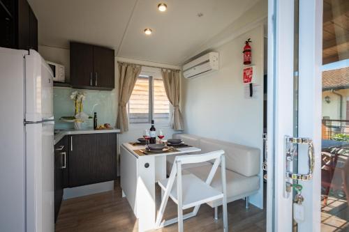 Dapur atau dapur kecil di Agriturismo Tre Colline
