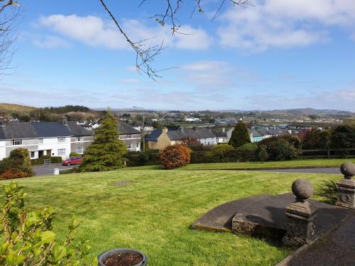 a view of a city from a park at Glencora B&B in Skibbereen