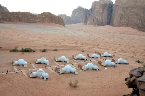 Plán poschodí v ubytovaní Wadi Rum Night Luxury Camp