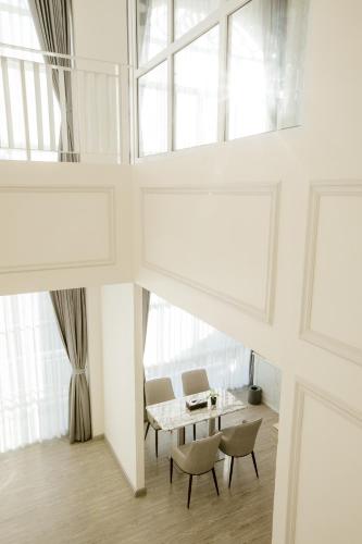 Un lugar para sentarse en De Hug Hotel & Residence