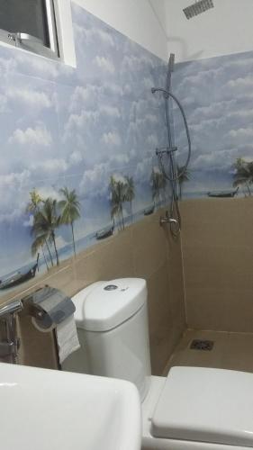 Oceanic White Houseにあるバスルーム
