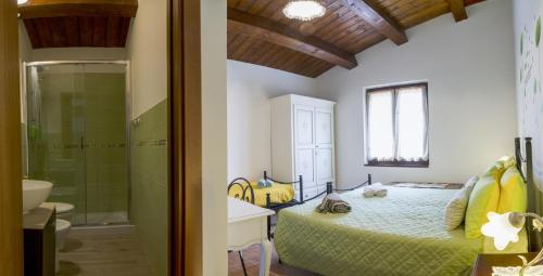 Katil atau katil-katil dalam bilik di Il Gladiolo