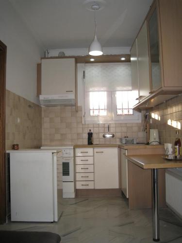 Кухня или мини-кухня в Villa Agnanti Apts and Suites
