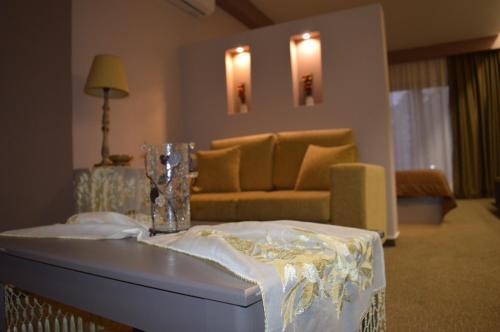 Posezení v ubytování Achillio Hotel