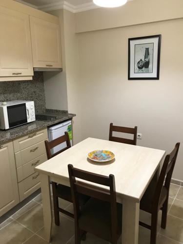 Dining area sa apartment