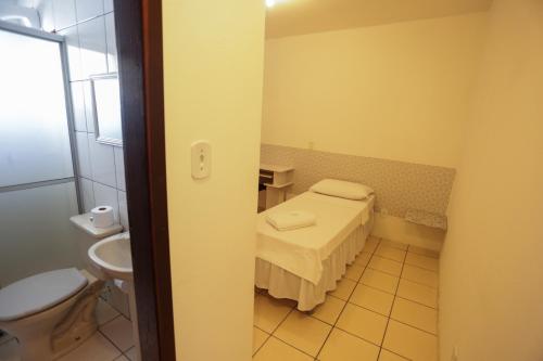 Um banheiro em Hotel Norte Blu