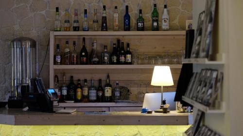 El lounge o bar de Hraunsnef Country Hotel