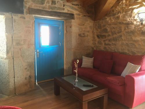 Χώρος καθιστικού στο Casa Antoni@